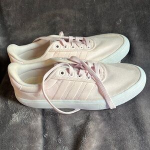 adidas Women's Light Pink Canvas Sneakers